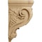 Ekena Millwork 4 1/4"W x 8"D x 13 1/4"H Devon Grapes & Vines Corbel, Cherry COR04X08X13DECH - alternate 3